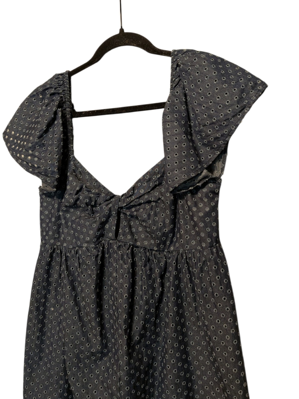 Printed Mini Dress with Ruffle Straps - Picture 3 of 7